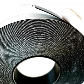 Schaumklebeband Acrylat schwarz doppelseitig, Spiegelklebeband 50m